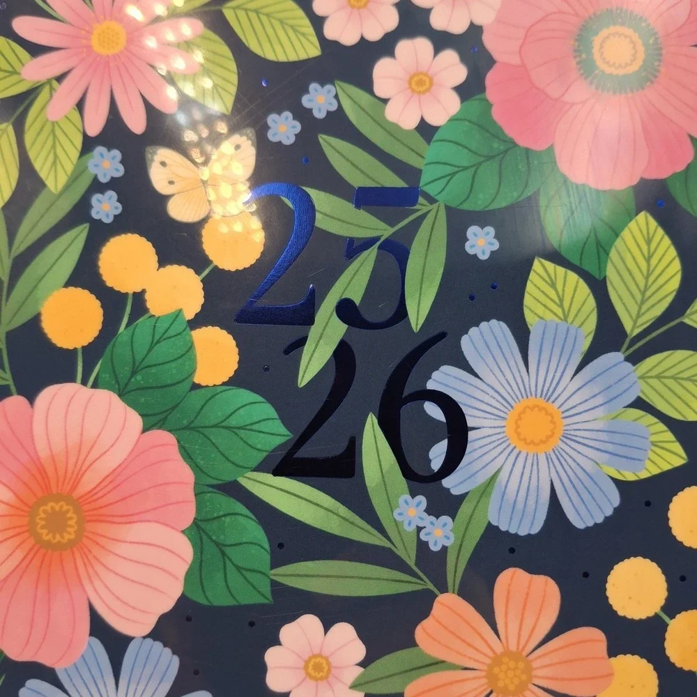 Happy Planner Classic 2026 Paper Raven Co 7x9.25‎ in. Disc Bound Weekly Monthly